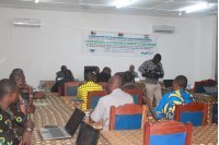 Vue partielle des participants en salle