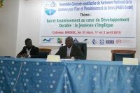 Ouverture de l'AG du PNJEA par le Coordonnateur du PNE-Bénin