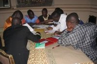 Participants en groupe de travail 1