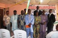 Photo de famille du Comité d'Intercommunal de Veille mis en place