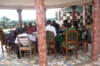 Participants en travaux de groupe