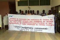 Photo de famille des participants à la session de formation