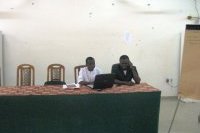 Equipe du PLE Atacora-Donga lors des travaux de groupe