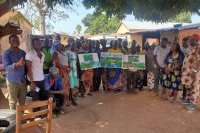 vue partielle des Participants de la localité de Tchoutchoubou