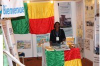 Vue partielle 1 du Stand du Bénin au Forum