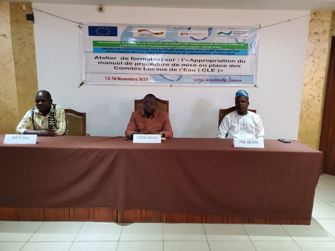 Atelier d'appropriation du guide de mise en place des CLE au Bénin