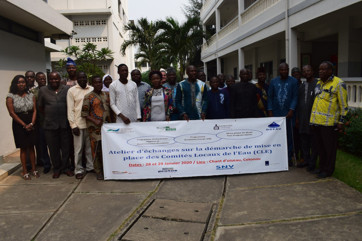 Photo de famille des participants