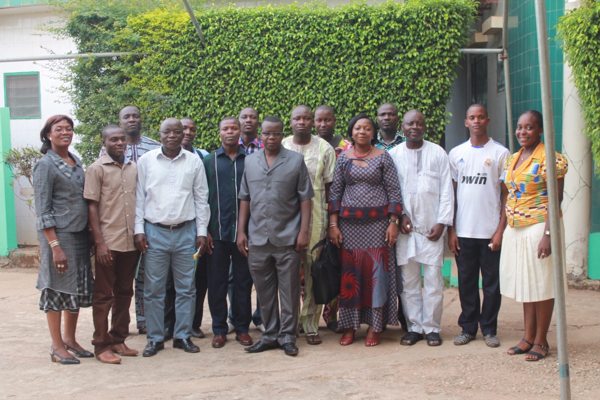 Photo de famille des participants