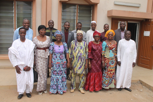 Photo de famille des Administrateurs du PNE-Bénin