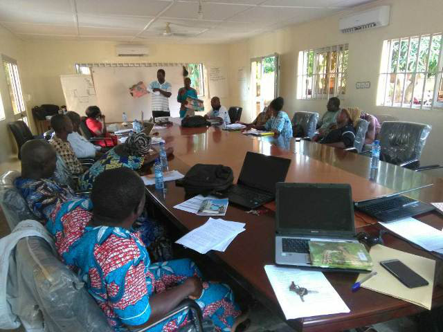Vue d'ensemble des participants à l'atelier de formation 2