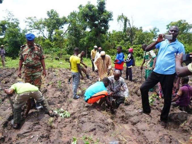 Mission de suivi de l'exécution des opérations de reboisement par les autorités politico-administratives et de sécurité de la commune de Kouandé
